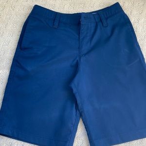 Navy blue Under Armour golf shorts